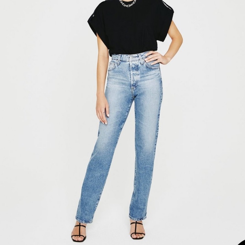 AG Alexxis Slim High Rise Vintage Slim Contour 360 Jeans